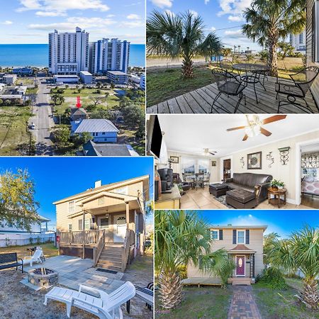 Dazzling Centrally Located Ocean View W 2 Kings, Huge Private Yard, 2 Decks, Firepit, Bbq Myrtle Beach Bagian luar foto