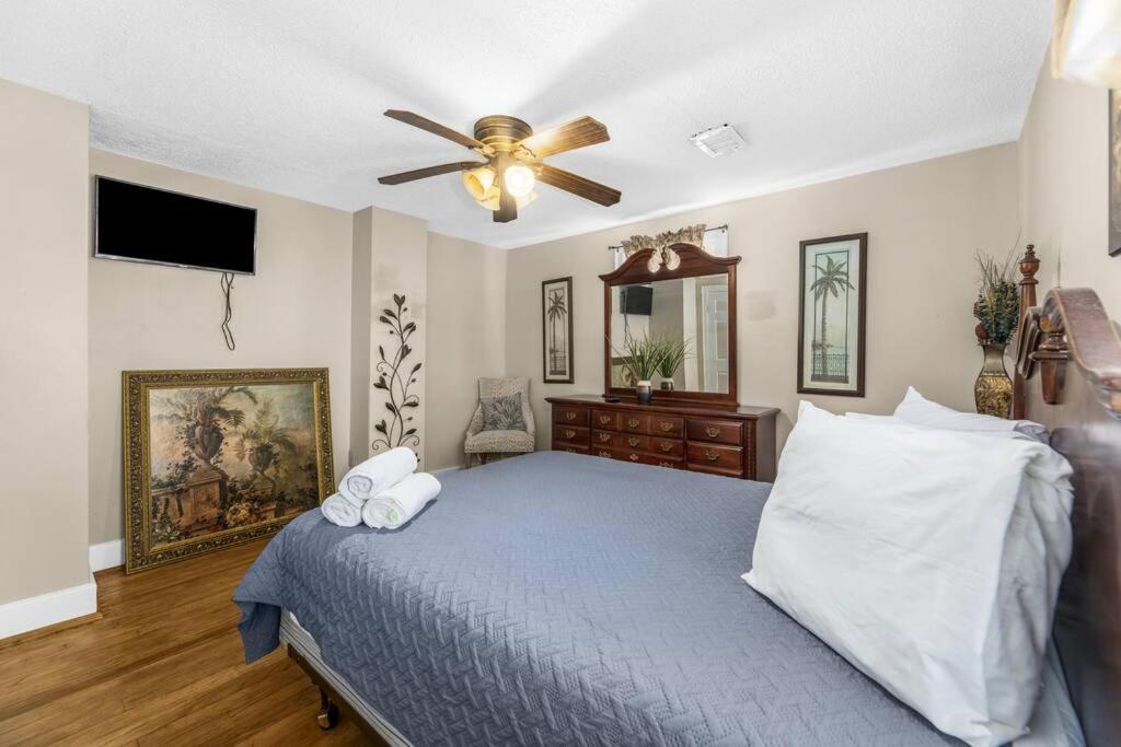 Dazzling Centrally Located Ocean View W 2 Kings, Huge Private Yard, 2 Decks, Firepit, Bbq Myrtle Beach Bagian luar foto