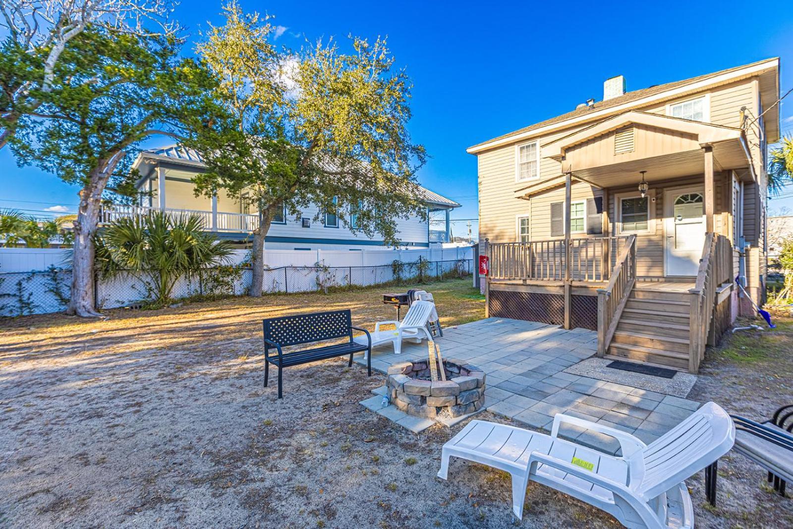Dazzling Centrally Located Ocean View W 2 Kings, Huge Private Yard, 2 Decks, Firepit, Bbq Myrtle Beach Bagian luar foto